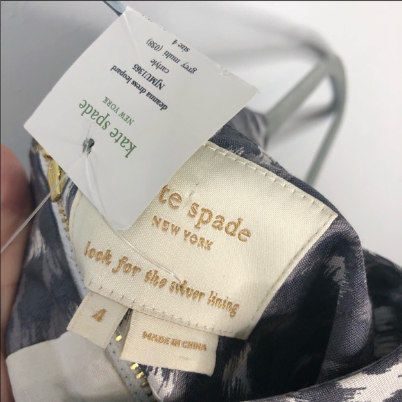 Kate Spade ‘Deanna’ Leopard Print Dress - Picture 7 of 7